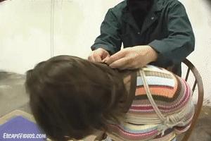 escapevideos.com - Hunter Tape Gagged Hogtied thumbnail